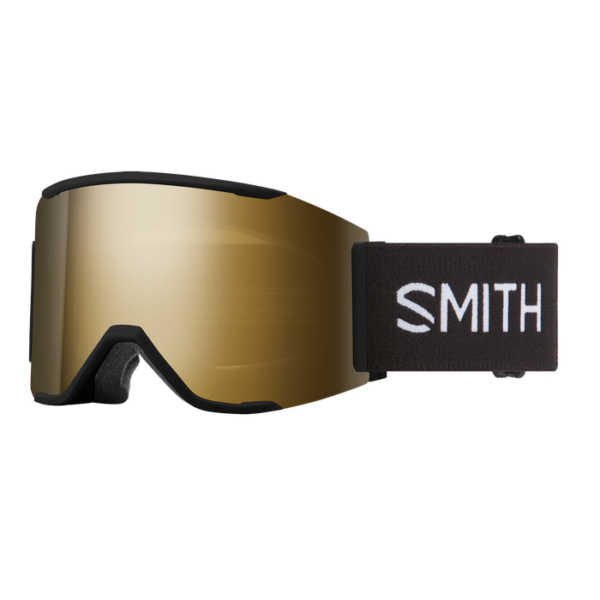 Smith Squad Mag Black /CP Sun Black Gold Laskettelulasit