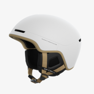 POC Obex Pure Hydrogen White/Aragonite Brown Matt Laskettelukypärä