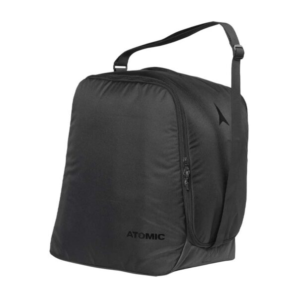 Atomic Boot & Helmet Bag Musta Mono ja Kypärälaukku